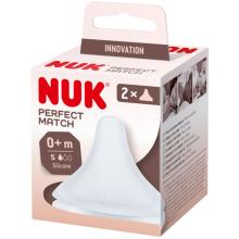 NUK Perfect Match Trinksauger 2er Set S, 0+ M